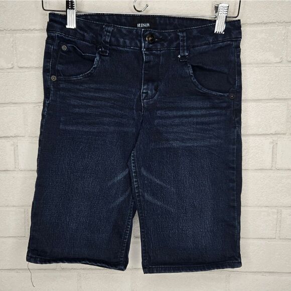 Hudson Indigo Burmuda Jean Shorts - Picture 1 of 5